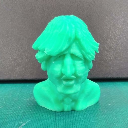 Boris Johnson caricature 3D model