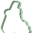 Contorno.png Marty cara Madagascar cookie cutter