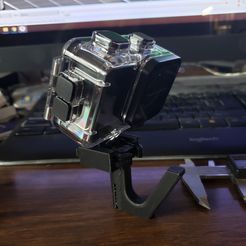 20210116_130706.jpg Free STL file Geocaching Fishing rod with option for action cam mount.・Design to download and 3D print