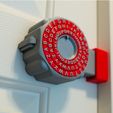 20c0bb966dc07eafffcf5542e1f23335_preview_featured.jpg Free STL file Deadbolt Combination Lock・Model to download and 3D print