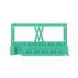 008_01.jpg STL-Datei Holder for Socket Wrench Set 28pcs 1/4" with Extension Bar and Sockets for Wall Mount 007 kostenlos・3D-druckbare Vorlage zum herunterladen