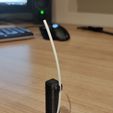 5.jpeg STL file Prusa MK3S+ filament clip / holder・3D printing idea to download