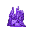 skullcity_kijaidesign_01.stl STL file Skull City・3D printing template to download