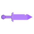 Sword.stl COC guard (Clash of Clans) Supercell