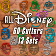 Todo-disney.png All disney Cookie cutters set +60