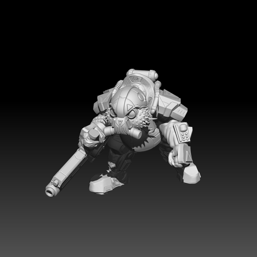 Preview4_5.png STL file The Shoal - Heavy Brawlers・3D printer design to download, El_Mutanto
