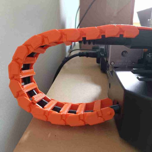 Ender 3 S1 Pro - Heat Cable Chain