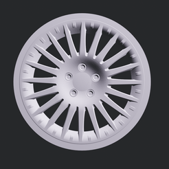foto-1.png Free STL file alfa romeo scalextric wheel rim・3D printing model to download
