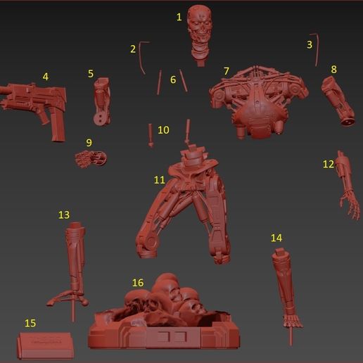 Снимок0.jpg T-800 Terminator 2 Judgment Day High Detal