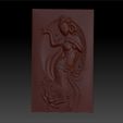 classicalwoman2.jpg classical and beautiful woman 3d model of bas-relief for cnc