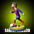3-B.jpg LEO MESSI (PSG / FC BARCELONA)SABIOPRODS 3D PRINT MODEL