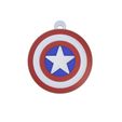 29-CAPTAIN-AMERICA.jpg MARVEL - Captain America Shield - Keychain