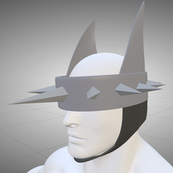 BW1.png Fichier OBJ Batman qui rit (Batman Que Ríe) Crown・Objet pour impression 3D à télécharger, AlexCamposNexus