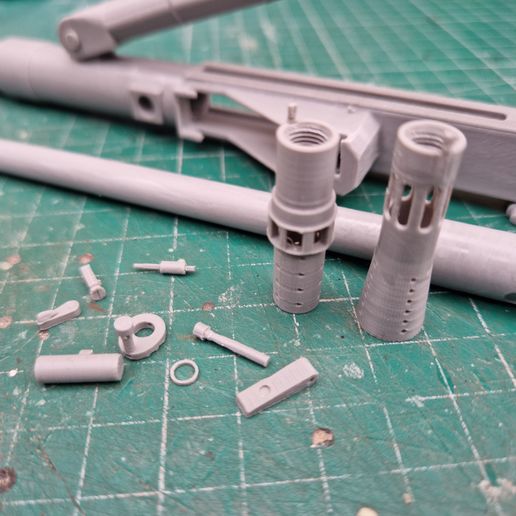 20mm Flak 38 1:1 Scale Model For Display