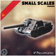 3.jpg Destructor de tanques SU-85M (versión a pequeña escala) - Ejército soviético Segunda Guerra Mundial Frente Este Ostfront RPG Mini Hobby