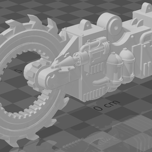 Imperial Warrior Buzzsaw Upgrade 3D model