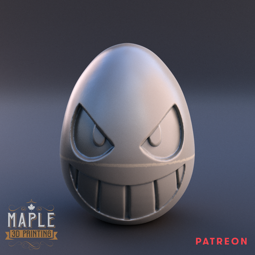 Pokemon Easter Egg - Gengar 3D model