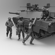 sol.390.png PACK 4 MODERN SOLDIERS LOGISTICS TANK CREW