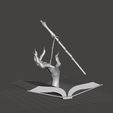 Model-2.jpg Levitating Wand Magic Book