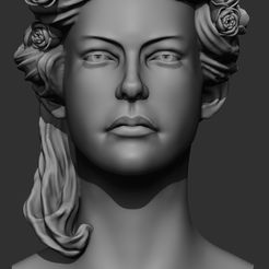 BPR_Composite.jpg STL file Pot - HeadGirl 2・Template to download and 3D print