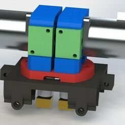 DualMicroV5RenderRev2.jpg Dual Micro Extruder based on V5 from ultibots