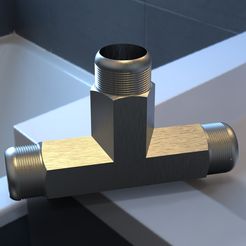 untitled.5.jpg 3D-Datei Tee fitting kostenlos・Modell zum 3D-Drucken zum herunterladen