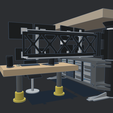 05.png BAT BUNKER COMPUTER CONSOLE SYSTEM AND DESK (THE DARK KNIGHT) SCALE 1/12