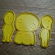 20220523_135944.jpg Princess Mononoke Kodama Cookie Cutters with Stamps - Set of 3