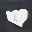 headstone_two_hearts_two_roses3.jpg 3d headstone model - two hearts two roses