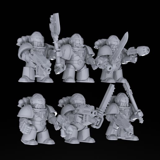 Space-Dwarf-Armoured-Render-057.jpg Gepanzerte Space Zwerge Sergeant Einheiten 28mm