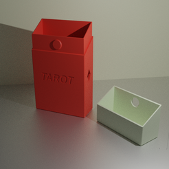 Tarot-box2.png Tarot cards box - simple to print