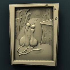 1.jpg Archivo STL gratuito Gatos・Objeto imprimible en 3D para descargar