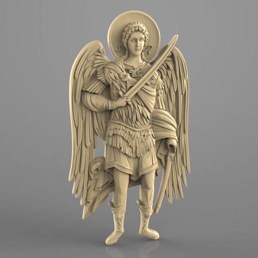 Angel cnc router art 3D model