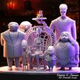 6.jpg Addams Family, Wednesday, Merlina, Lurch, Morticia, Pigsley, Uncle Fester, Gomez Addams 3D Model 3D Print STL