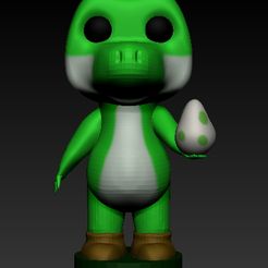 STL file Funko Pop Yoshi 3D printer model to download Cults