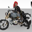 viuda-moto.185.jpg Black Widow on Black Widow Bike Marvel Motorcycle