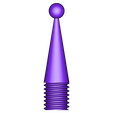 ANTENA.stl Free STL file Toy Robot・Template to download and 3D print