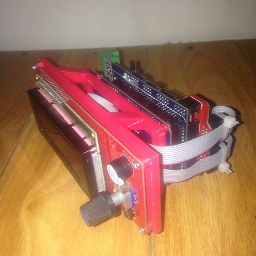 IMG_0711.JPG RAMPS 1.5 + LCD2004 mounting bracket