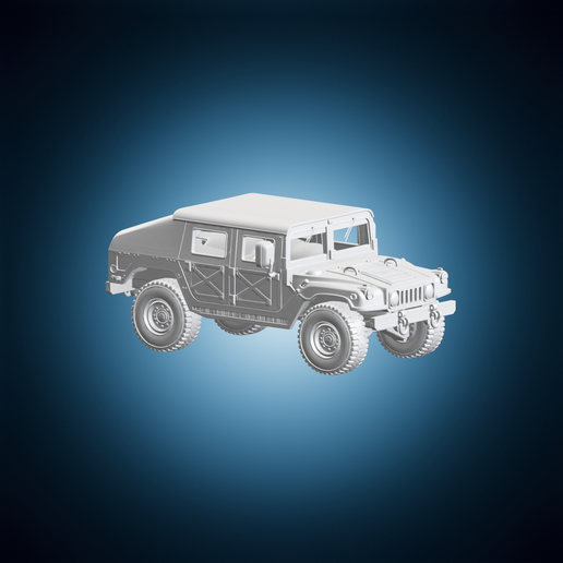 🪖 Humvee Military Vehicle Truck Model・ 3D File for 3D printing・Cults