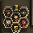 Hexagon fractal shelf
