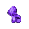Pedal_Phalange_Left_06.OBJ OBJ file Life size baby T-rex skeleton - Part 03/10・3D printing model to download