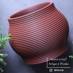 5.png Archivo STL Jarrón árabe por capas・Plan imprimible en 3D para descargar