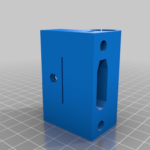 Original Prusa Mrk II X Axis with End Stop 3D model