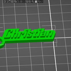 christian.png STL file Christian Flexible Keychain・3D print model to download
