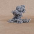 Explosion-2-with-tank.jpg Explosion and Destroyed tank