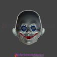 Henchmen_Clown_Mask_07.jpg Henchmen Dark Knight Clown Joker Mask Costume Helmet