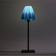 1_823I9JIHA1.jpg Archivo STL gratis Drape lámpara de mesa・Objeto de impresión 3D para descargar
