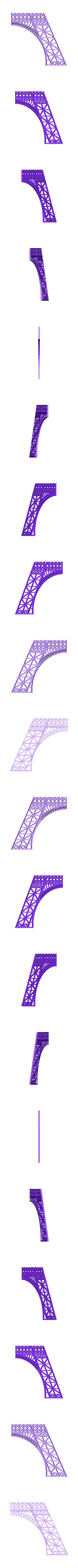 Eiffel_twr_B.stl STL-Datei Eiffel Tower HD kostenlos herunterladen • Modell für den 3D-Druck, Ogubal3D