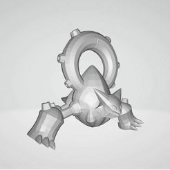 Volcanion.jpg Fichier STL Volcanion Pokemon Lowpoly・Design pour imprimante 3D à télécharger