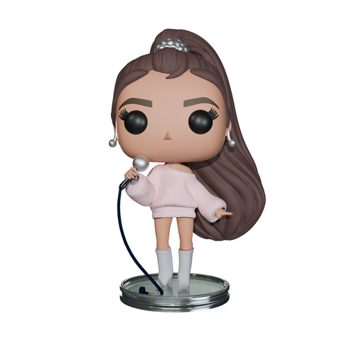 👧 Funko pop ariana large・ STL File for 3D printing・Cults